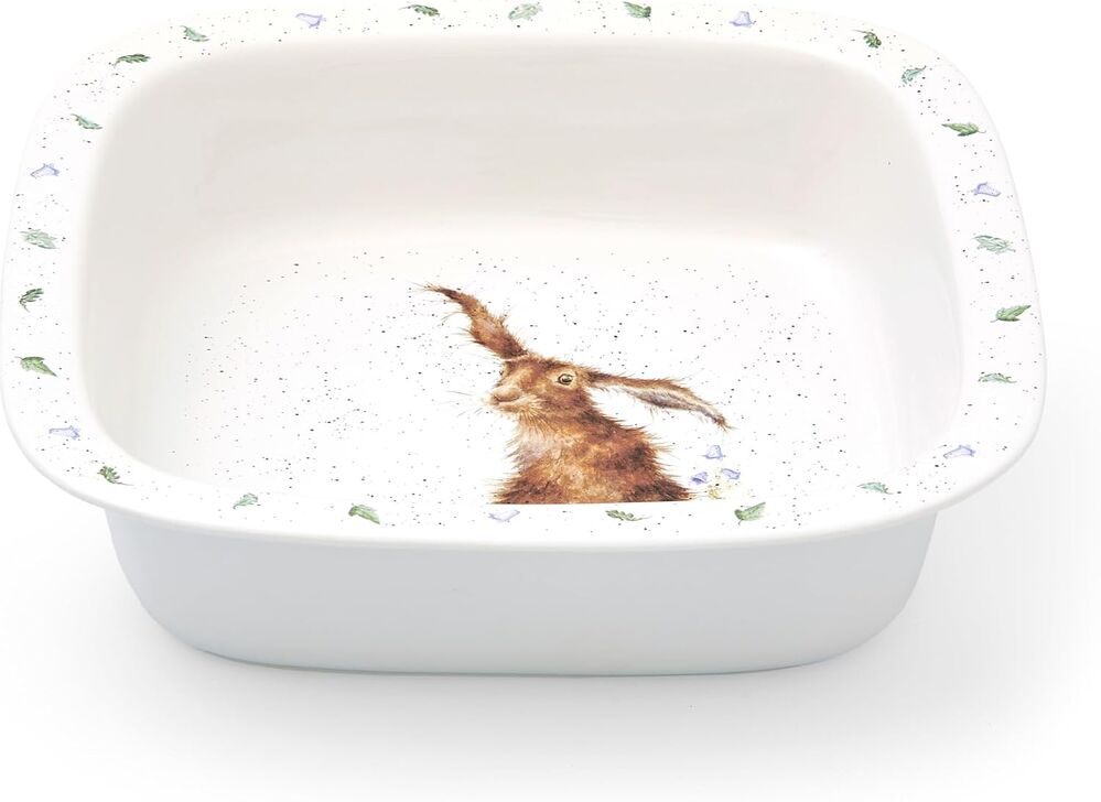 Royal Worcester Wrendale Square Dish - Harebells