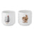 Royal Worcester Wrendale Egg Cups - Curious Hen & Henrietta Cluck (Set of 2)