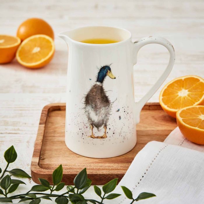 Royal Worcester Wrendale 1 Pint Jug - Guard Duck