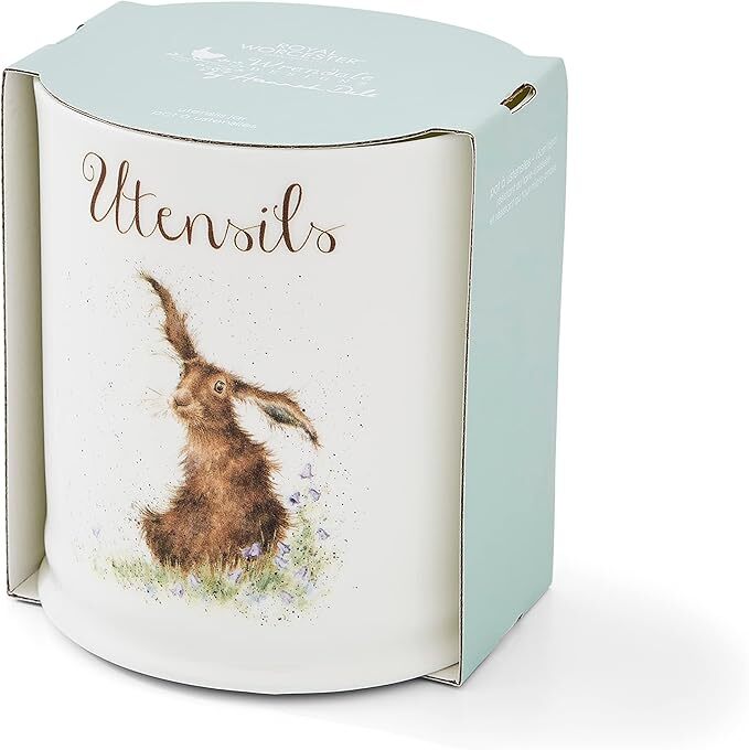 Royal Worcester Wrendale Utensil Jar - Harebells
