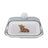 Royal Worcester Wrendale Covered Butter Dish - Calf
