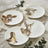 Royal Worcester Wrendale Designs Coupe Plates - Cow, Donkey, Duckling, Sheep (Set of 4)