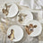 Royal Worcester Wrendale Designs Coupe Plates - Cow, Donkey, Duckling, Sheep (Set of 4)