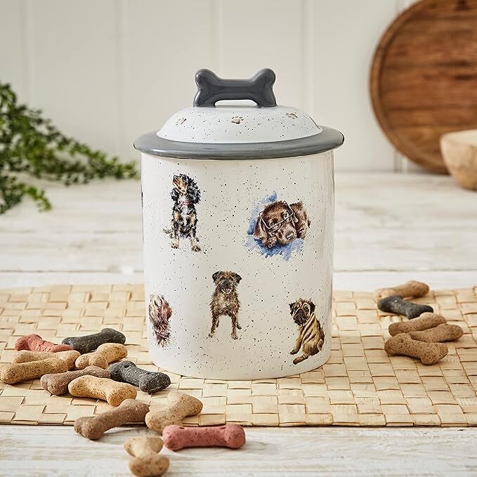 Royal Worcester Wrendale Dog Treat Jar