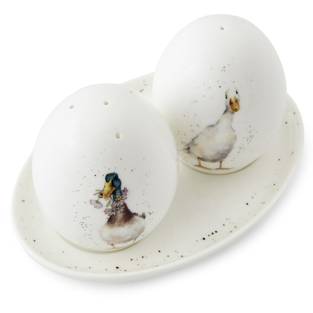 Royal Worcester Wrendale Salt & Pepper Set - Not a Daisy Goes By