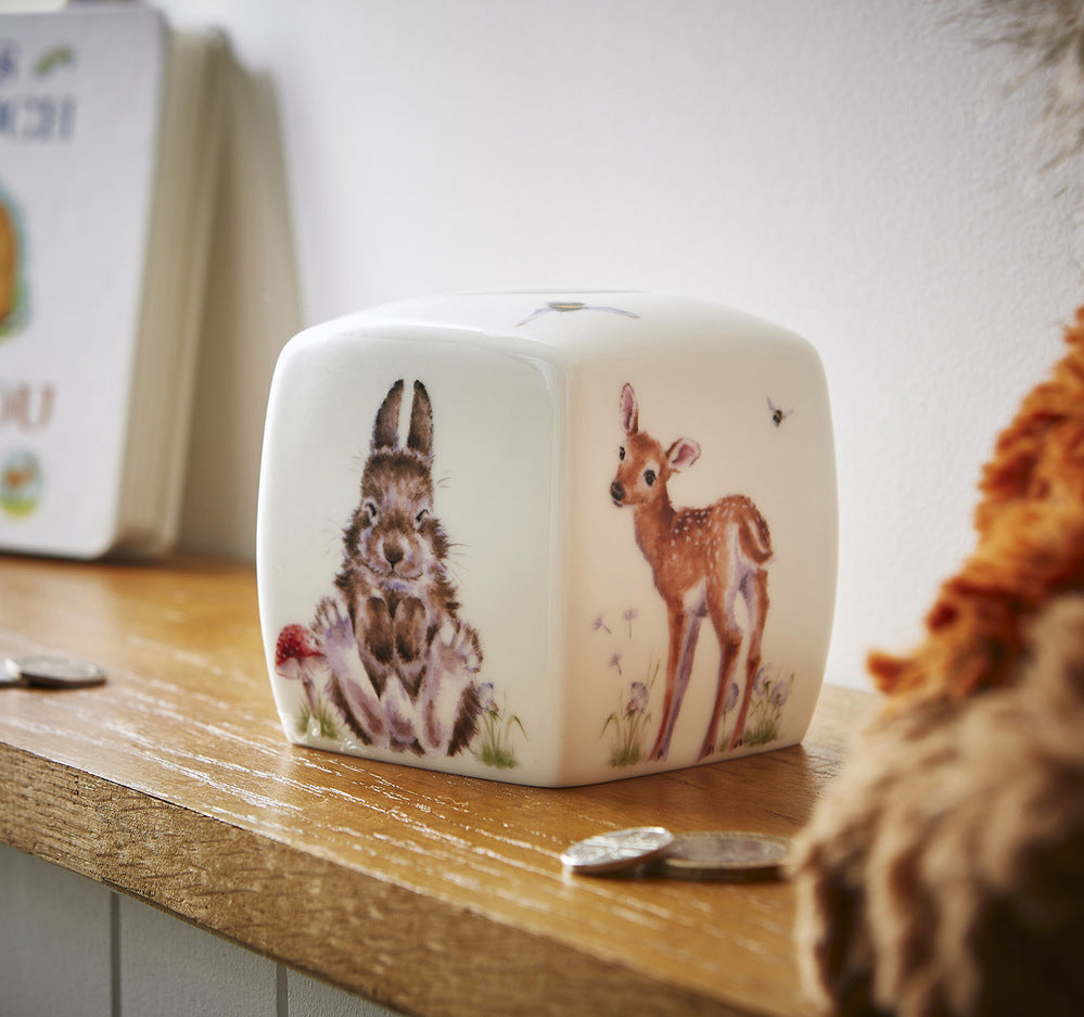 Royal Worcester Wrendale Money Box - Woodland Animals