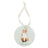 Royal Worcester Wrendale Designs Little Wren Hanging Ornament - Hello Baby Fox & Fawn Double-Sided
