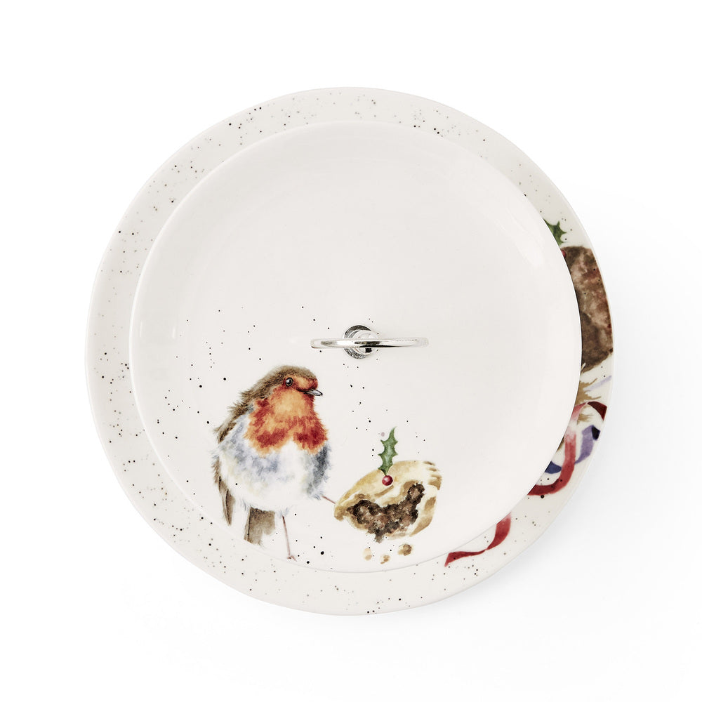Royal Worcester Wrendale 2-Tier Cake Stand - Robbin & Bunny
