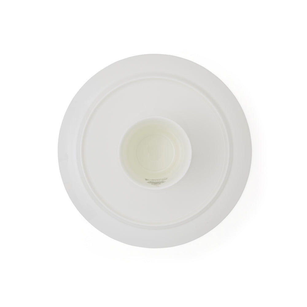 Royal Worcester Wrendale Footed Cake Plate - One Snowy Day