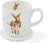 Royal Worcester Wrendale Mug & Coaster Set - Gentle Jack