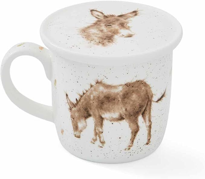 Royal Worcester Wrendale Mug & Coaster Set - Gentle Jack