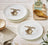 Royal Worcester Wrendale Coupe Plates - Hare (Set of 4)