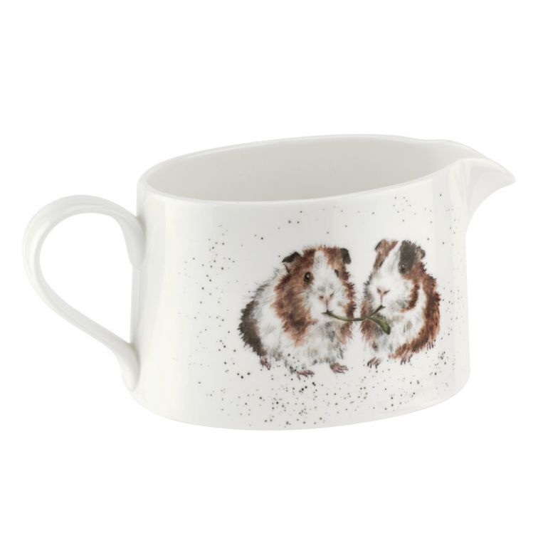 Royal Worcester Wrendale Sauce Boat - Lettuce Be Friends