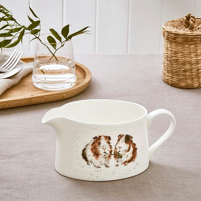 Royal Worcester Wrendale Sauce Boat - Lettuce Be Friends