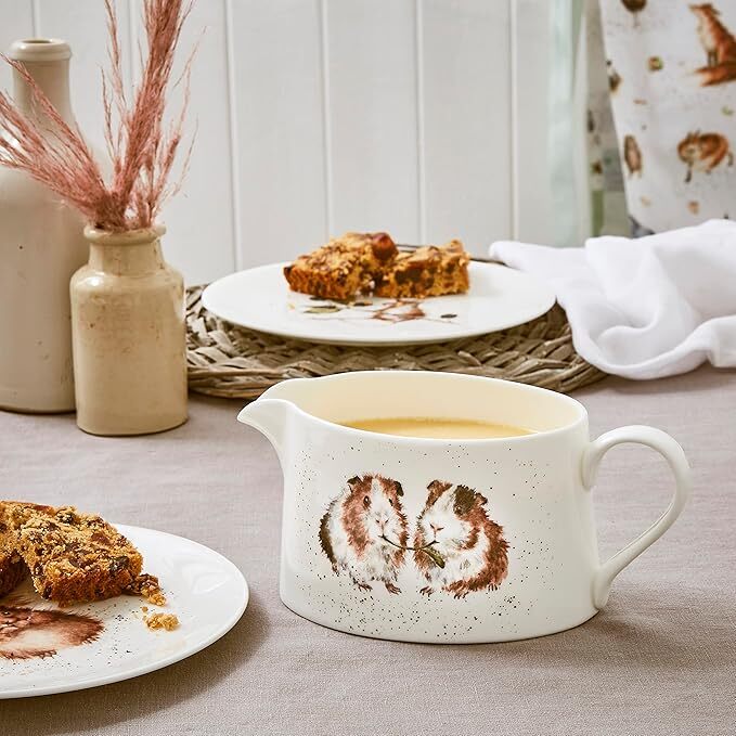 Royal Worcester Wrendale Sauce Boat - Lettuce Be Friends