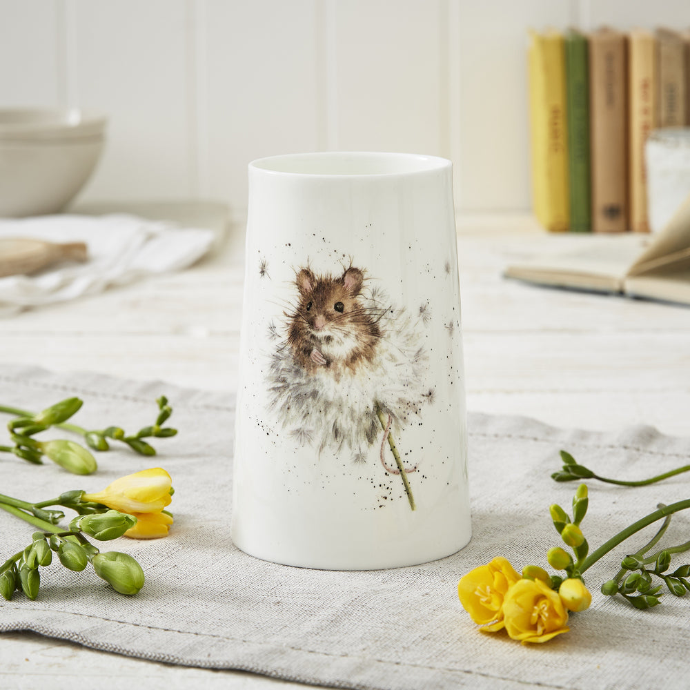 Royal Worcester Wrendale Vase - Dandelion