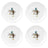 Royal Worcester Wrendale Coupe Plates - A Waddle & A Quack (Set of 4)