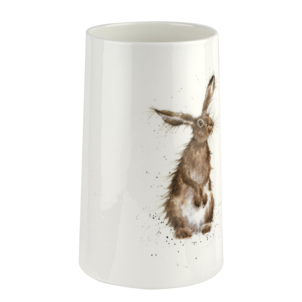 Royal Worcester Wrendale Vase - The Hare and The Bee