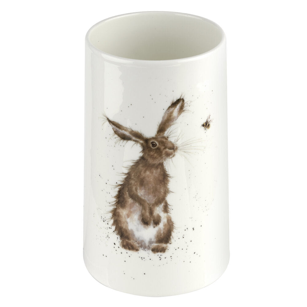 Royal Worcester Wrendale Vase - The Hare and The Bee