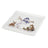 Royal Worcester Wrendale Christmas Square Plate - Gathered All Around