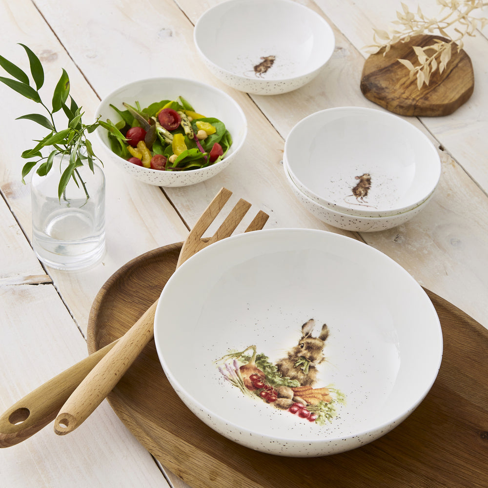 Royal Worcester Wrendale Salad Bowl - Grow Your Own