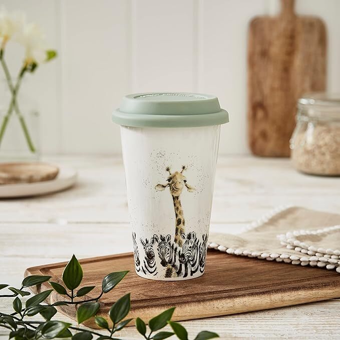 Royal Worcester Wrendale Travel Mug - Head and Shoulders
