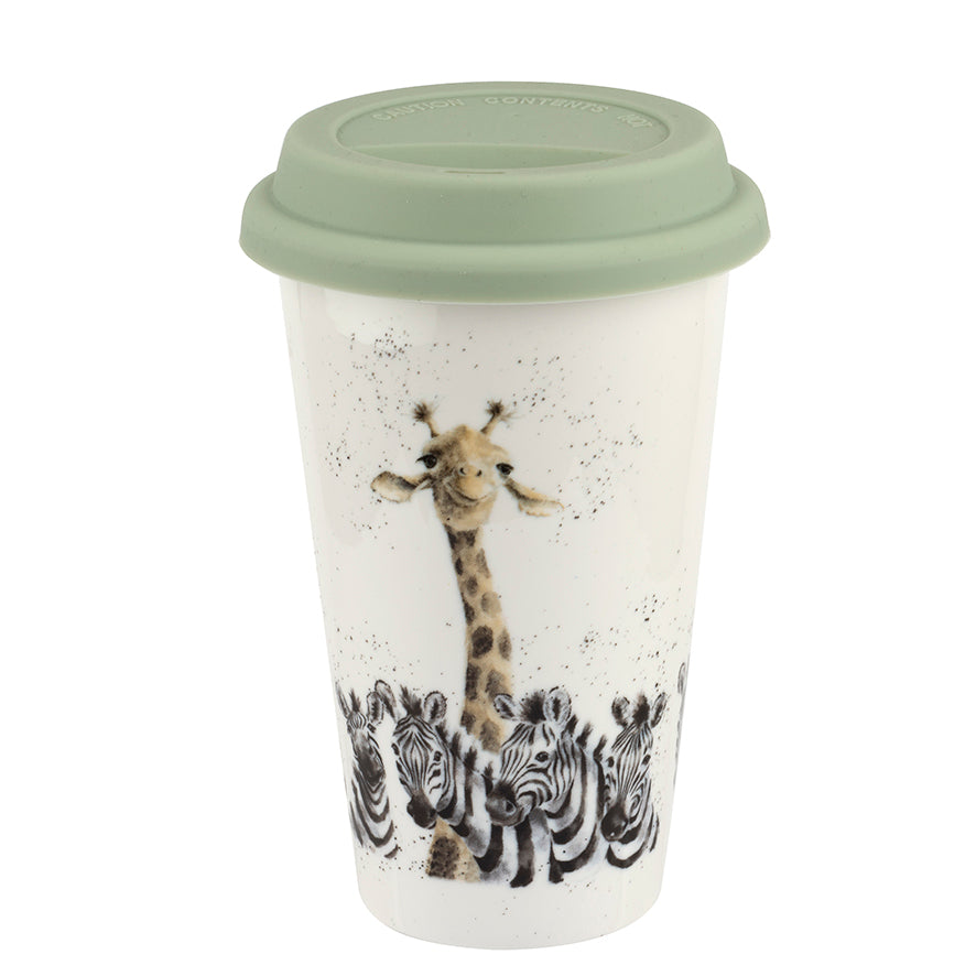 Royal Worcester Wrendale Travel Mug - Head and Shoulders