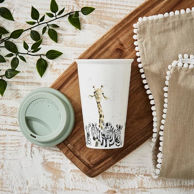 Royal Worcester Wrendale Travel Mug - Head and Shoulders