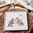 Royal Worcester Wrendale Square Plate - Woodland Animals