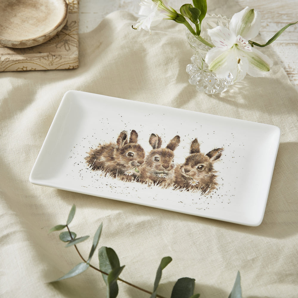 Royal Worcester Wrendale Trinket Tray - Daisy Chain