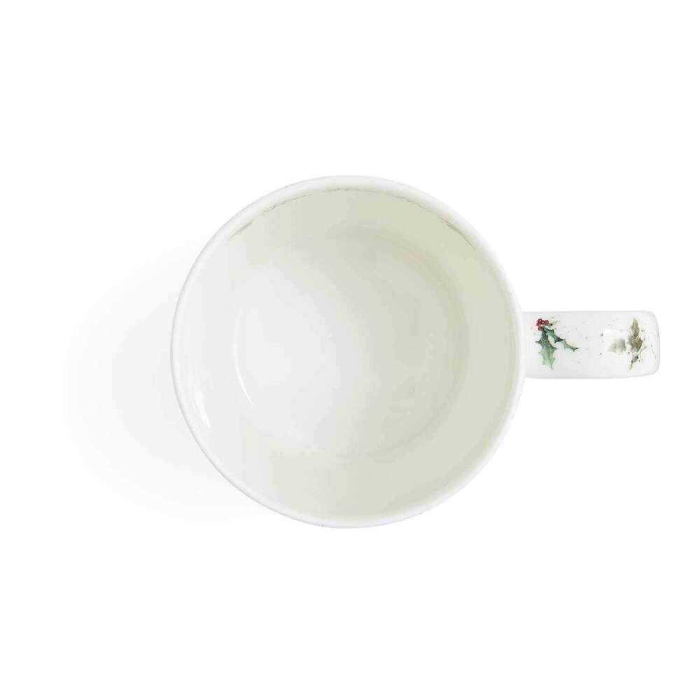 Royal Worcester Wrendale Christmas Mug - Ho Ho Ho