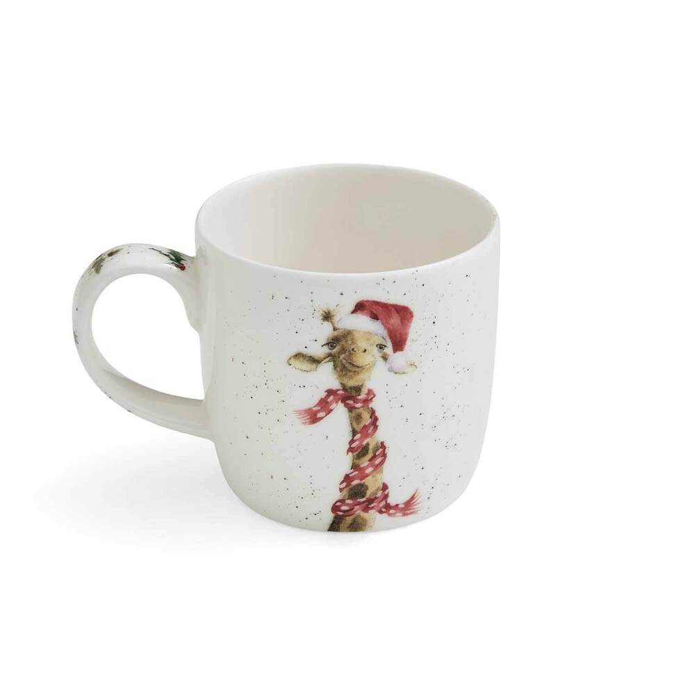 Royal Worcester Wrendale Christmas Mug - Ho Ho Ho
