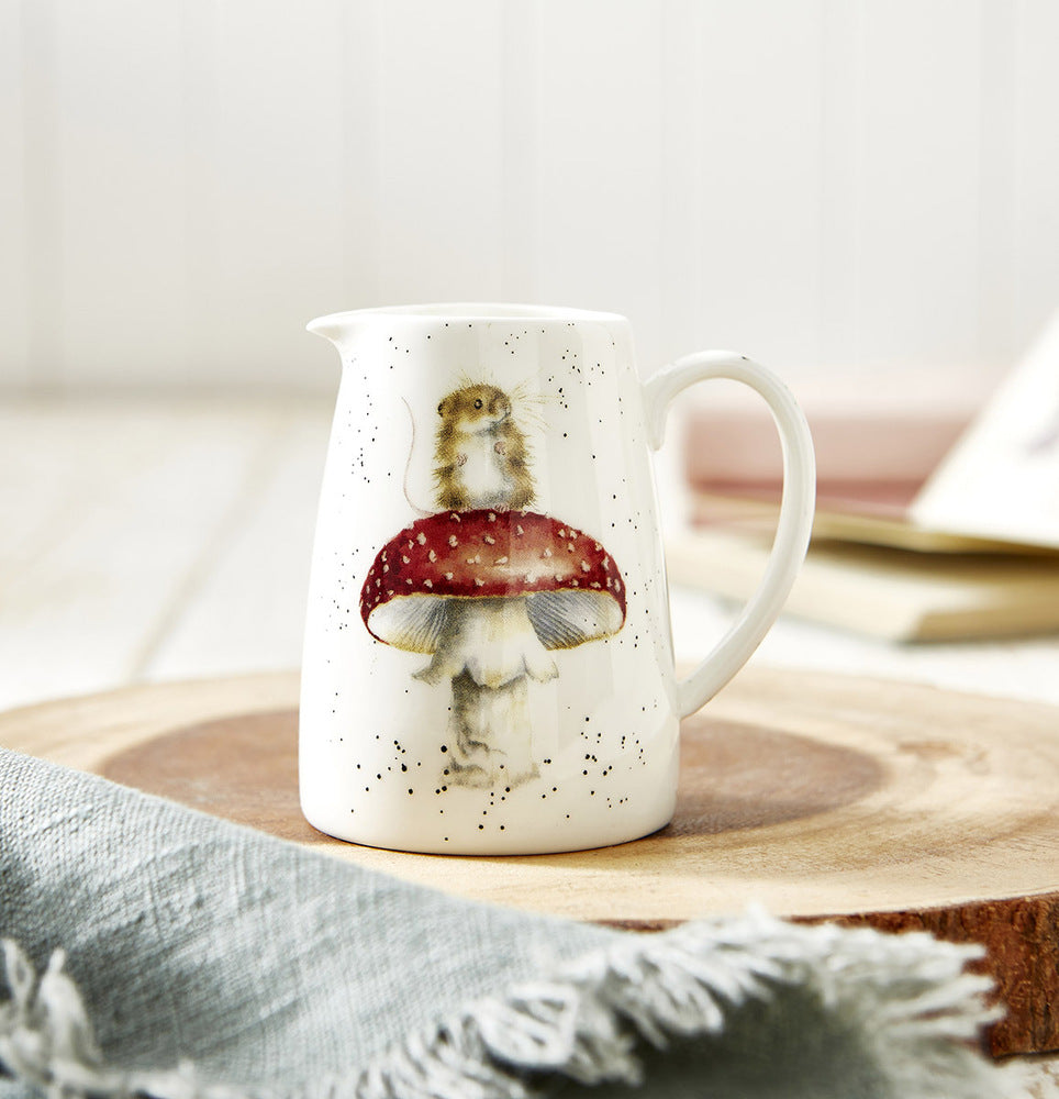 Royal Worcester Wrendale Posy Jug - He's a Fun-gi