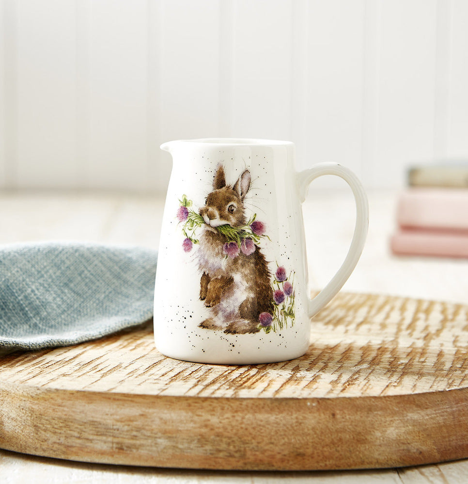 Royal Worcester Wrendale Posy Jug - Head Clover Heels