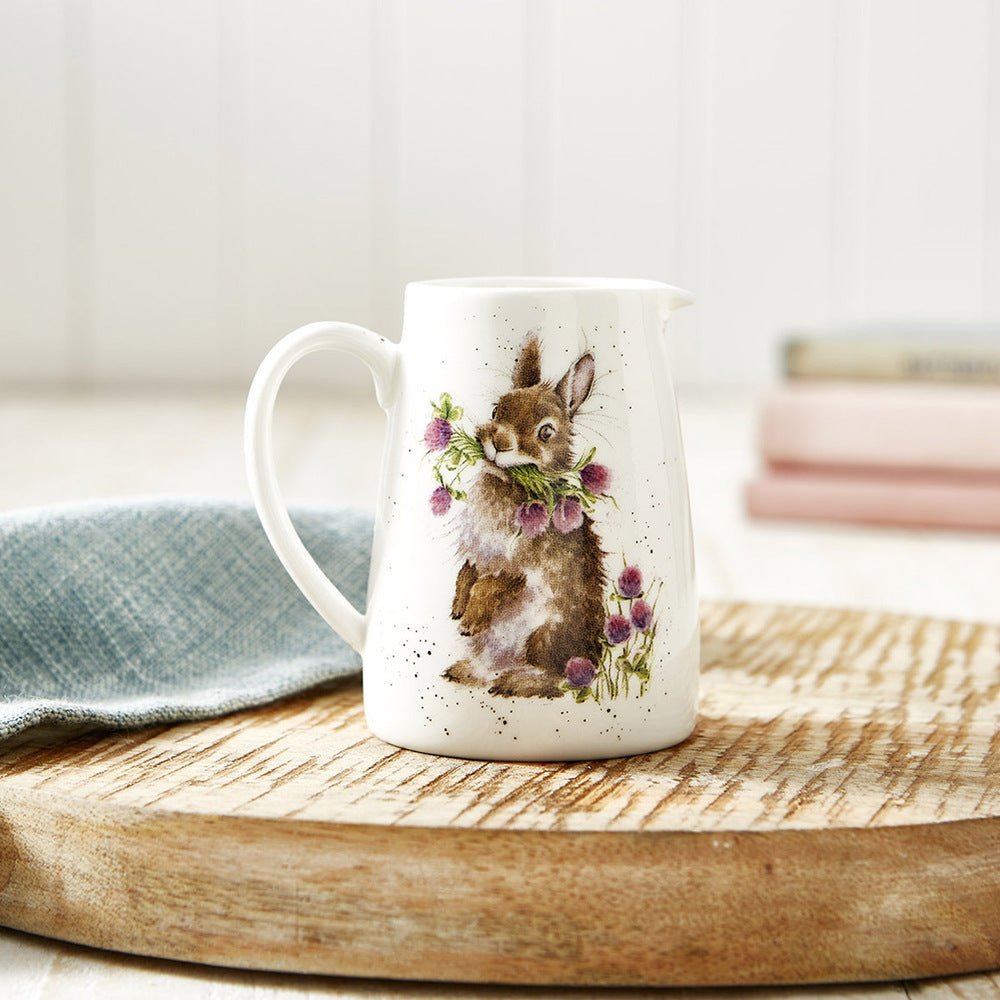 Royal Worcester Wrendale Posy Jug - Head Clover Heels