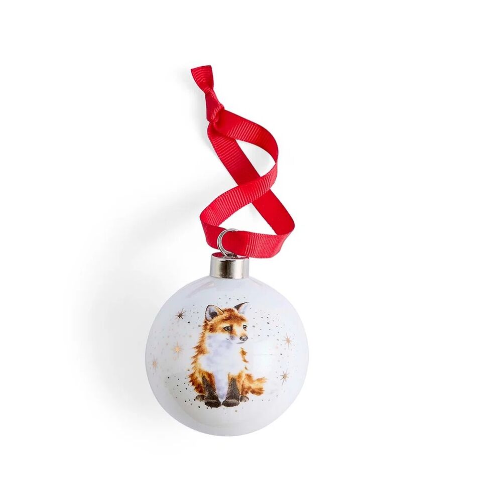 Royal Worcester Wrendale Christmas Bauble - Baby's 1st Christmas 2026