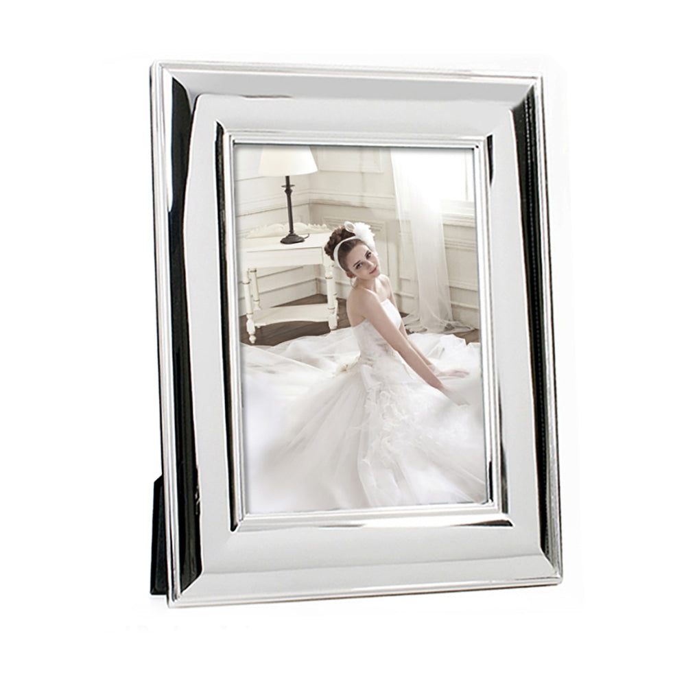 Whitehill Frames - Silver Plated Photo Frame - Wide Plain 8x10inch