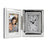 Whitehill Studio - Silver Plated Photo Frame/Clock - Beaded 2.5x3.5inch