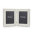 Whitehill Studio - Silver Plated Plain Double Photo Frame 5x7inch