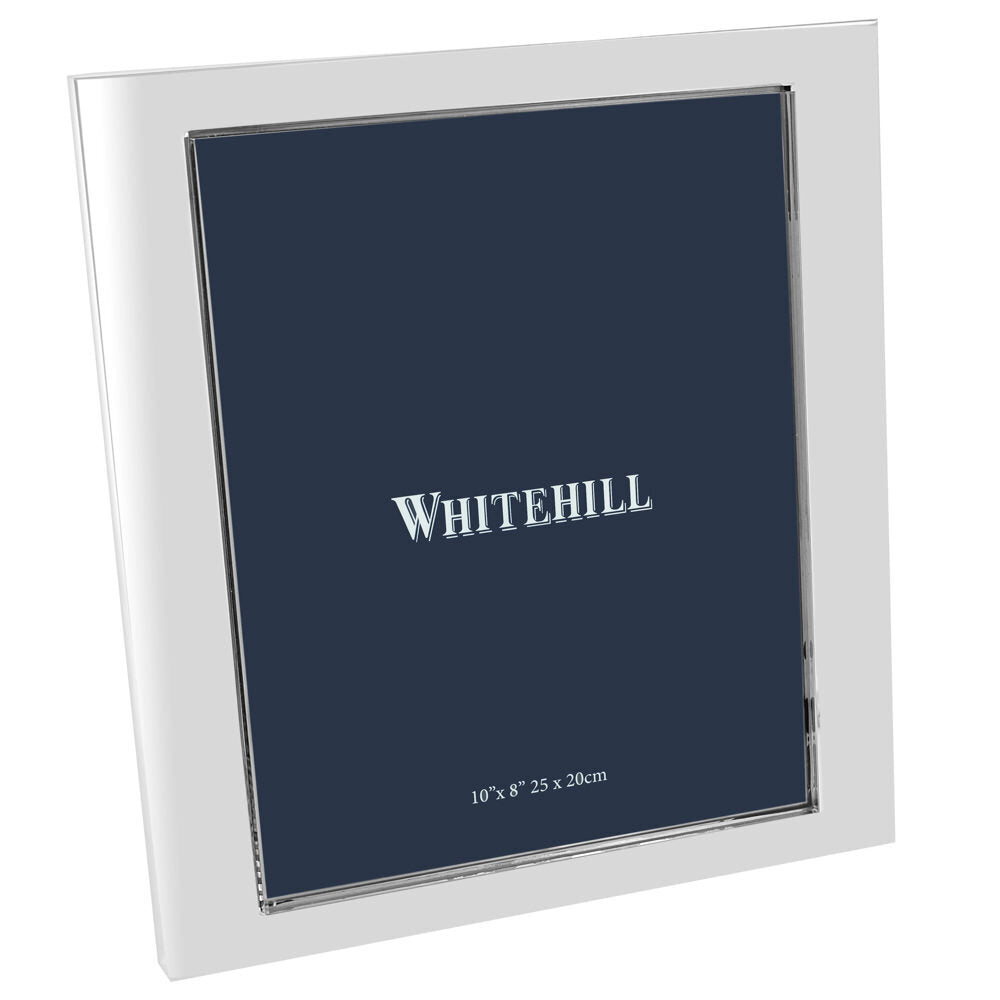 Whitehill Frames - Glass Feature Photo Frame - Plain 8x10inch