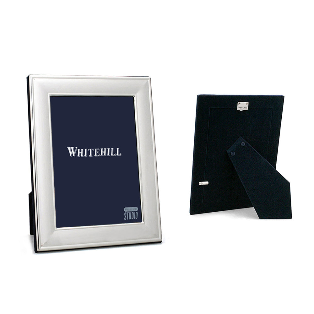 Whitehill Frames - Silver Plated Photo Frame - Plain 5x7inch