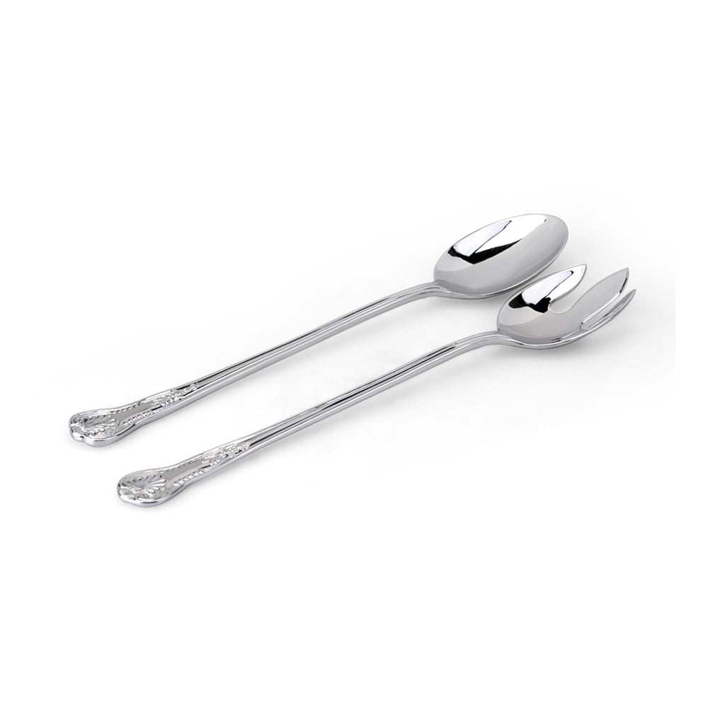 Whitehill Serveware - Nickel Plated Kings Salad Servers