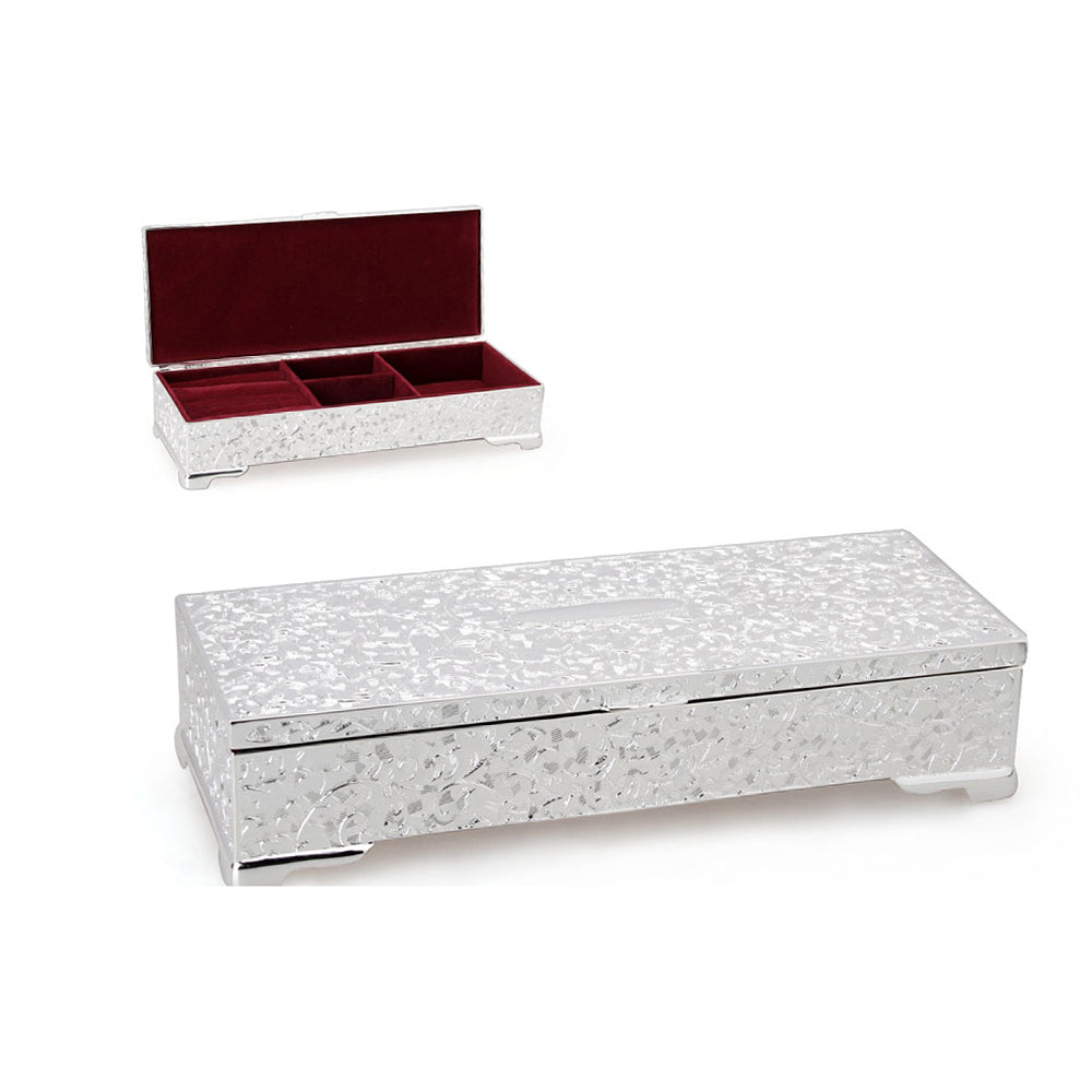 Whitehill Giftware - Embossed Oblong Jewellery Box