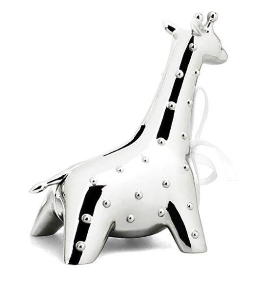 Whitehill Baby - Silverplated Money Box - Giraffe