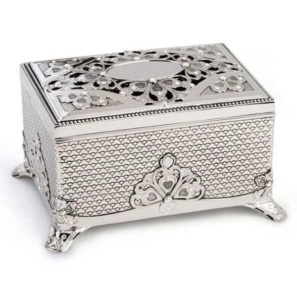 Whitehill Giftware - Musical Jewellery Box with Stones