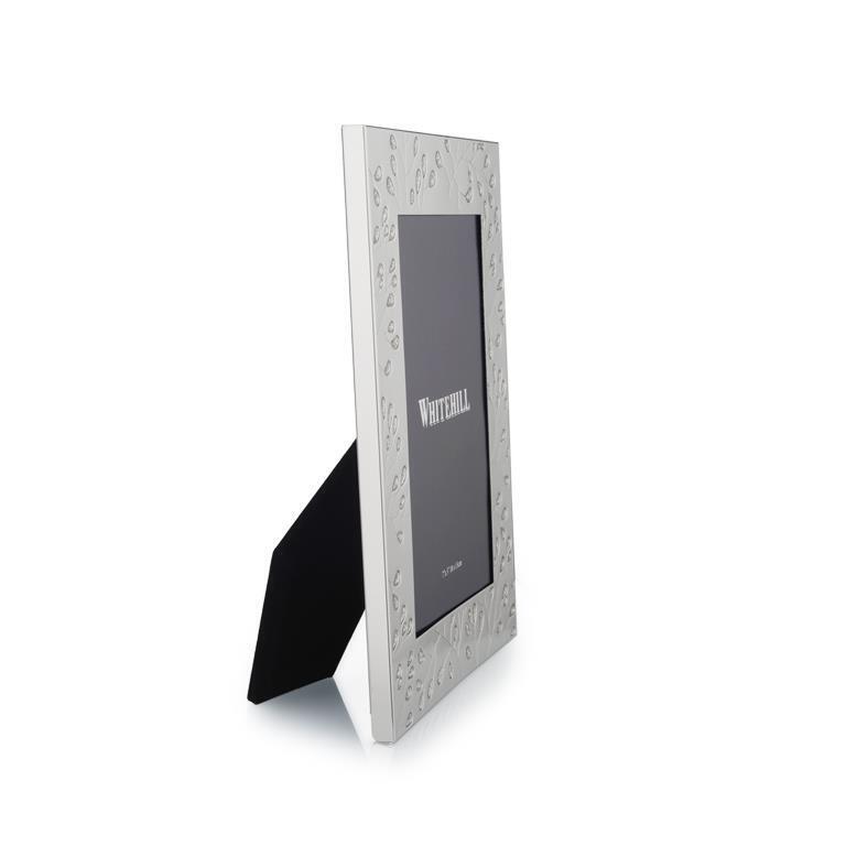 Whitehill Studio - Silver Plated Petals Photo Frame 4x6inch