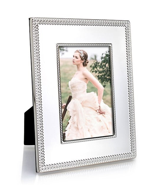 Whitehill Frames - Silver Plated Photo Frame - Belgravia 4x6inch