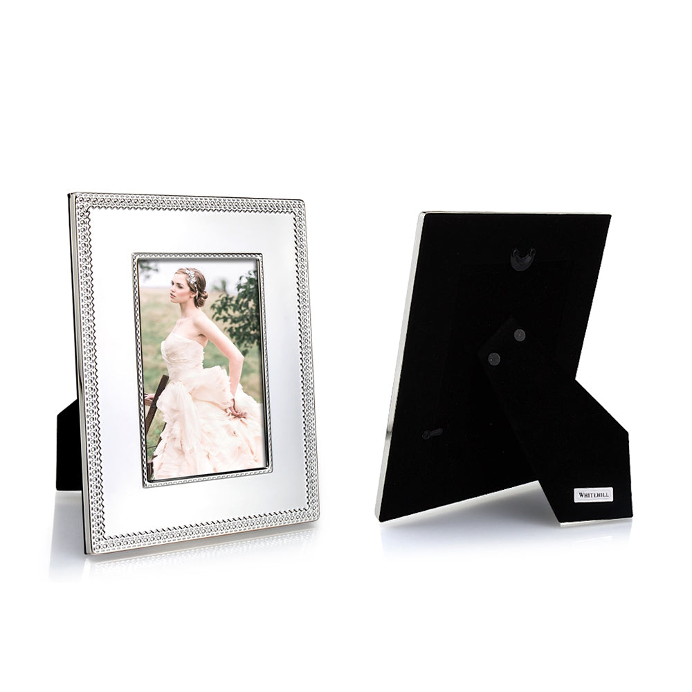 Whitehill Frames - Silver Plated Photo Frame - Belgravia 4x6inch
