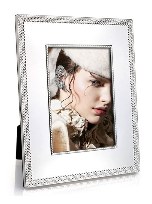 Whitehill Frames - Silver Plated Photo Frame - Belgravia 5x7inch
