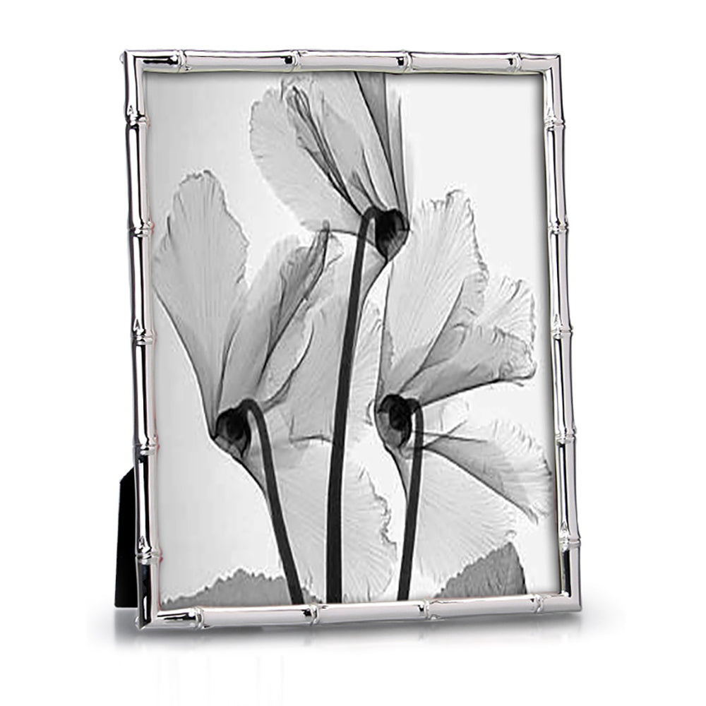 Whitehill Studio - Silver Plated Photo Frame - Bamboo 8x10inch